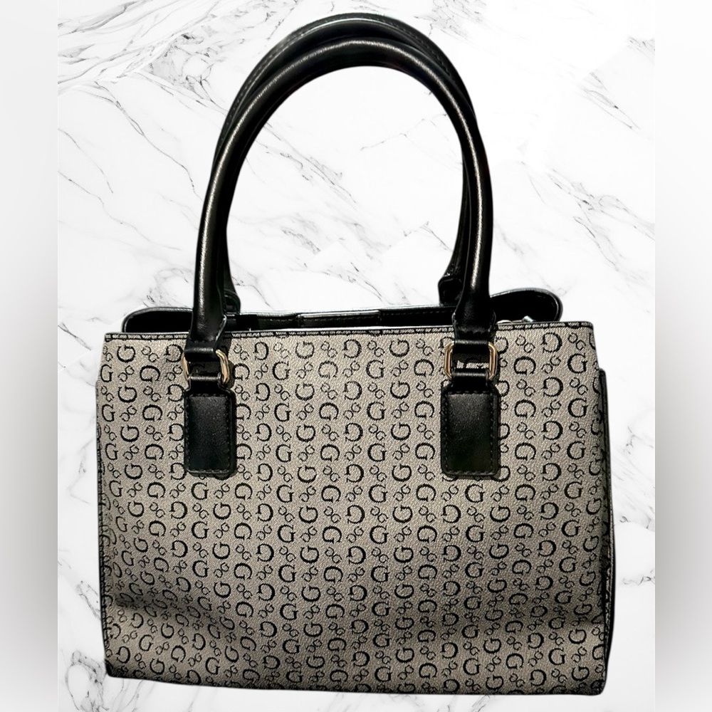 Guess Monogram Print Tote Bag - Picture 2 of 7